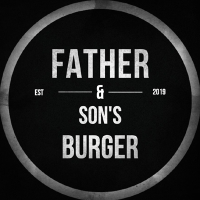Father sons burger