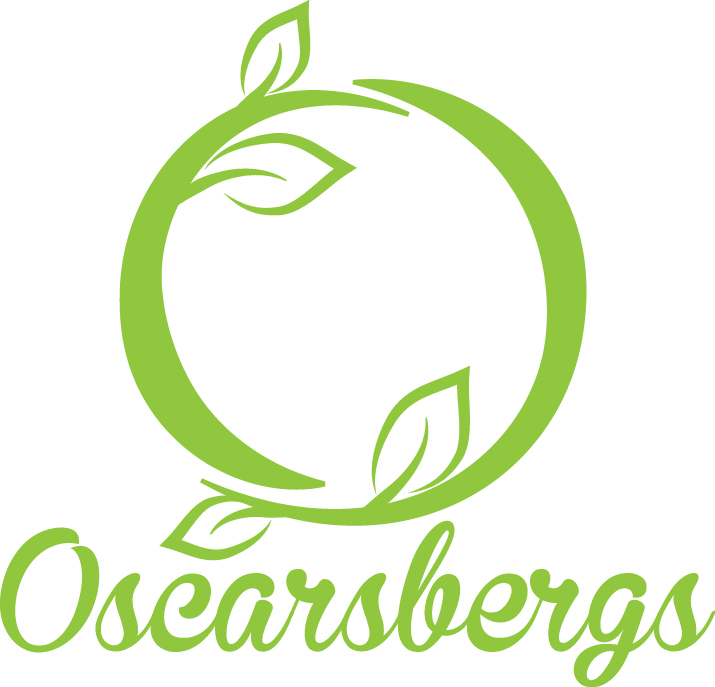 Oscarsbergs Logo Lime