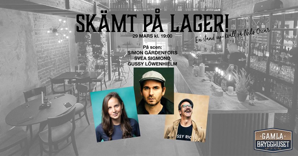 Skämt På Lager: Standup-Höjdpunkter i Nyköping