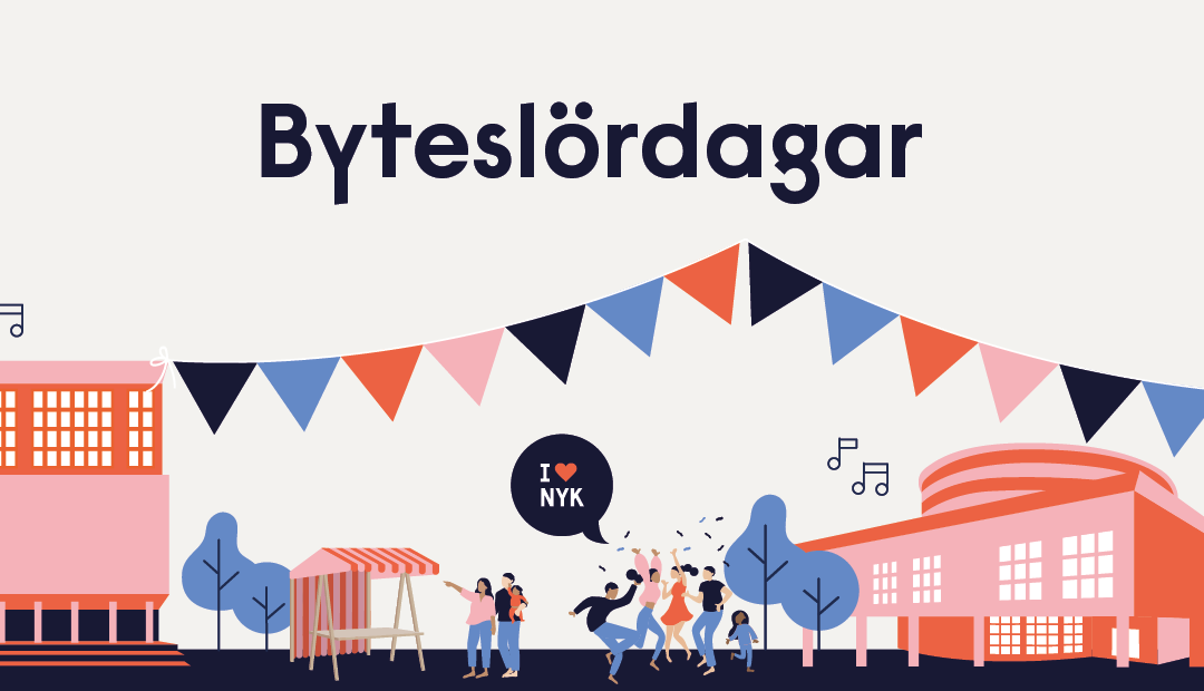Bytesdagarna på Stora torget – kommande teman: spel och böcker!