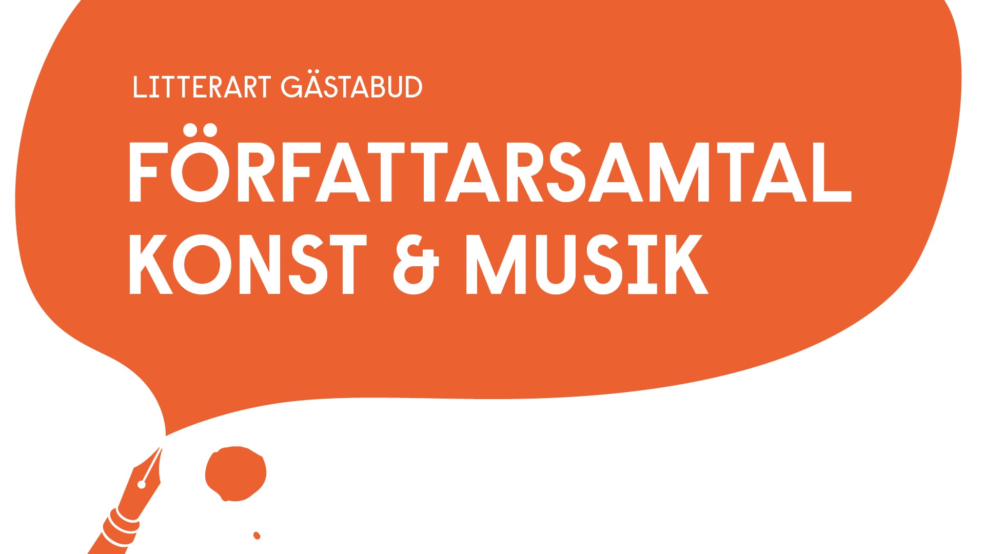 LitterArt 2026 i Nyköping – kulturhelg med litteratur 15–18 oktober